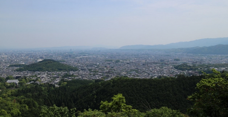 京都市内を一望できる数少ないスポット