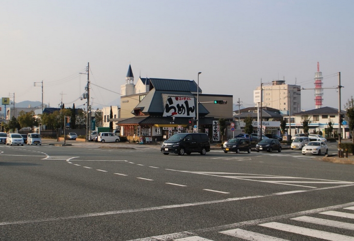 場所は福知山駅前(国道9号線)と推測されます