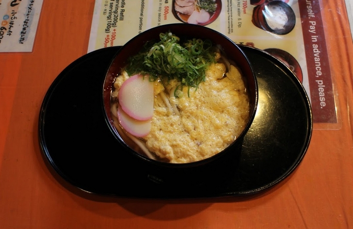 早起亭の名物うどん