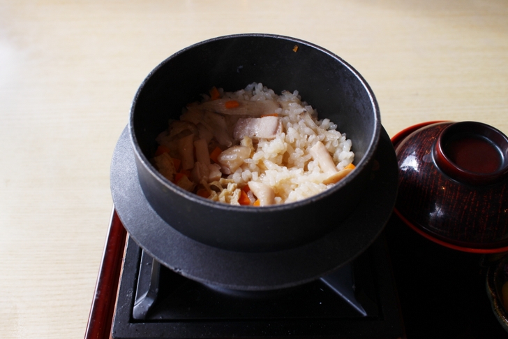 釜飯とかひさしぶりな気がします