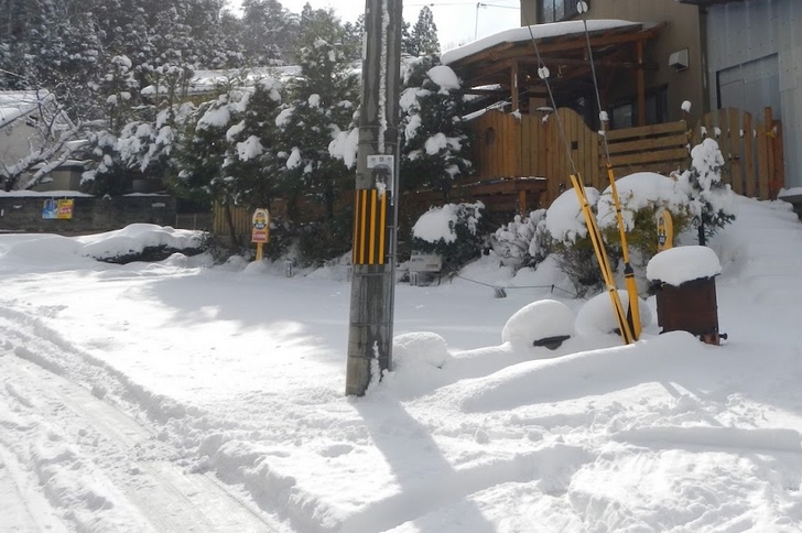 2015年1月3日（土）の降雪状況、1月1日昼から降り続けました