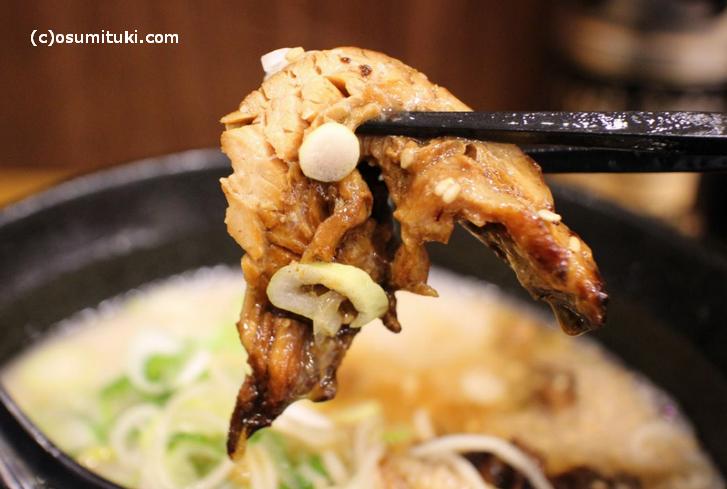 炙り肉です(京都では珍しい)