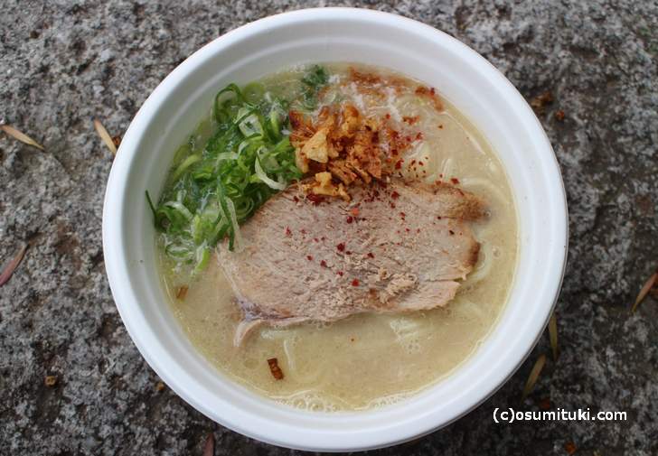 鶏白湯ラーメン 600円