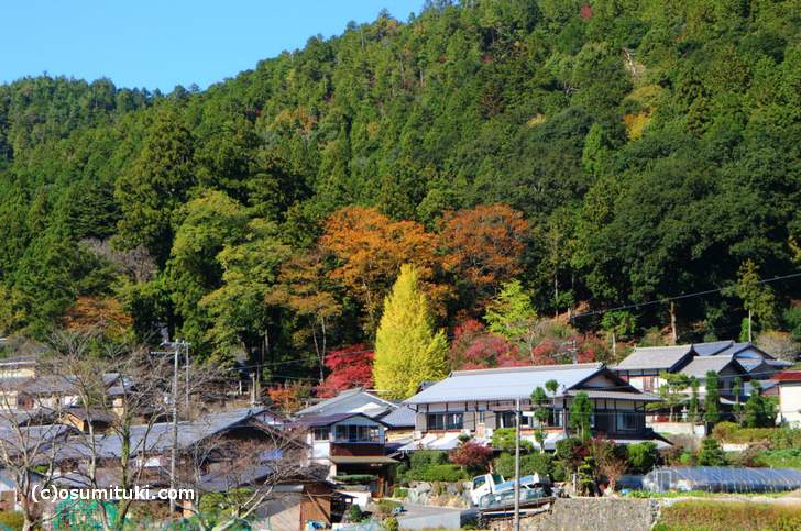 京都府道40号線から非常に目立ちます