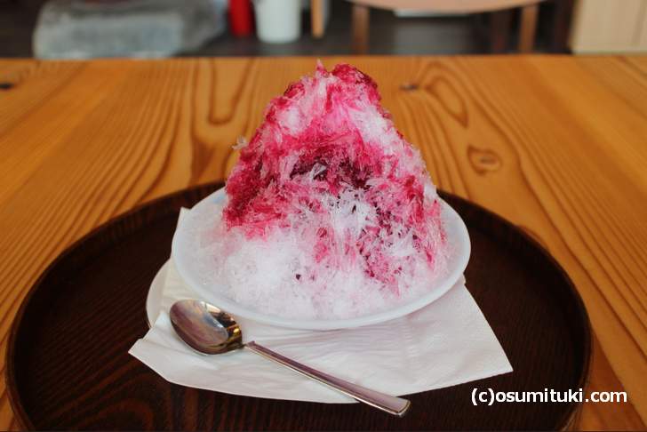 猛暑の京都でカラダを冷やすなら「かき氷」が一番です