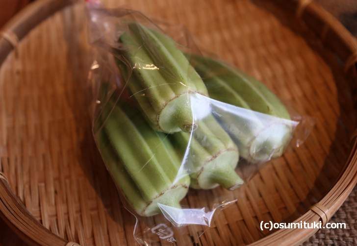 オクラの品種「ダビデの星」