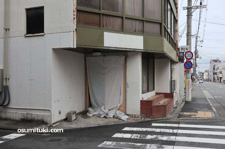 アカネBAKERY(9月13日時点の写真、工事中)