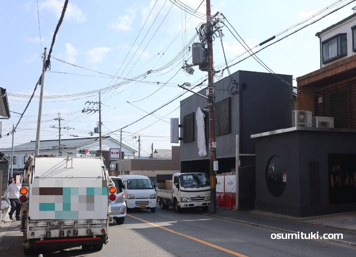 桃花春(京都・金閣寺店)の場所は立命館大(衣笠)のすぐ近くです