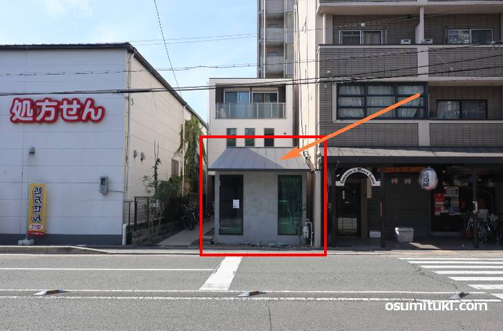 イタリア料理とスペシャリティコーヒーMIZO(店舗外観写真)