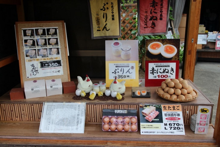 京都にある こだわり卵専門店「たまごや」