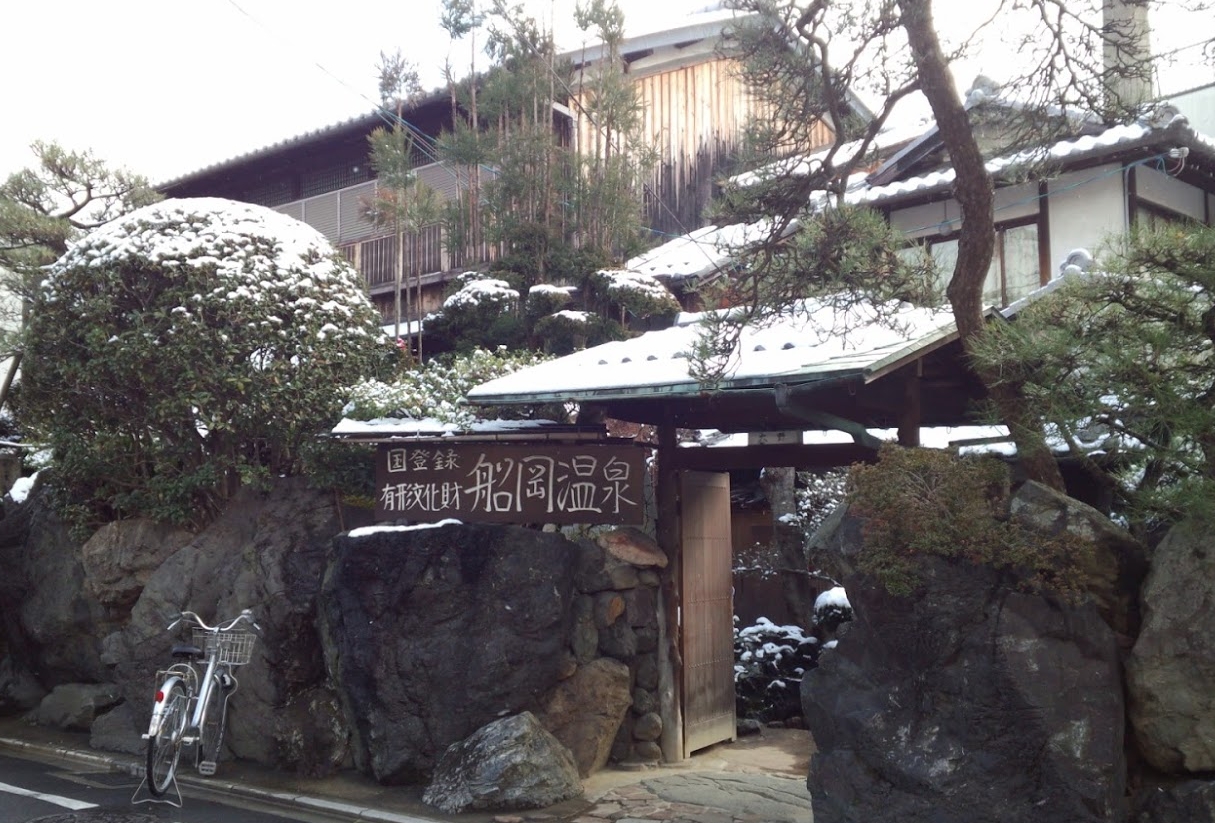 2014年12月18 京都市内で雪が降りました