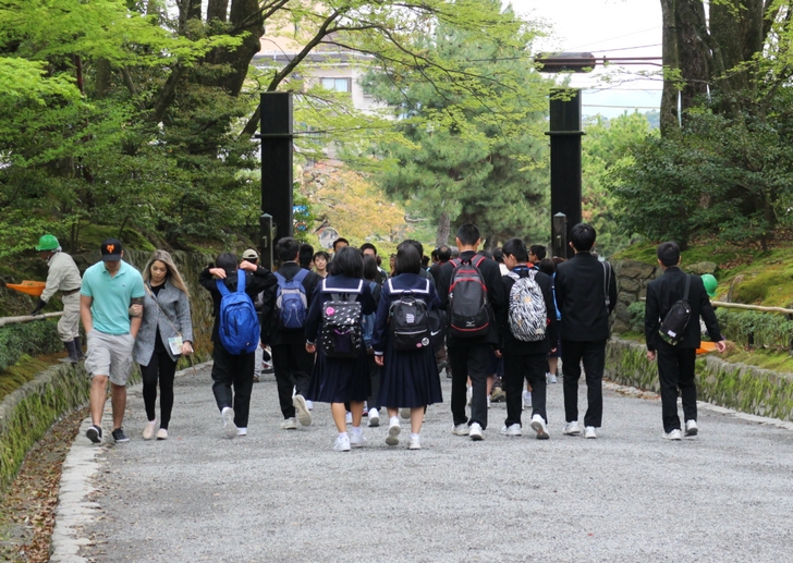 4月20日から京都では修学旅行シーズンが到来