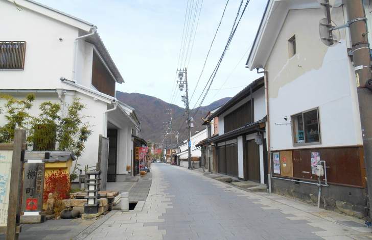 モンストの撮影地は長野県上田市の北国街道
