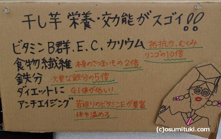 干した野菜は栄養価が高くなる