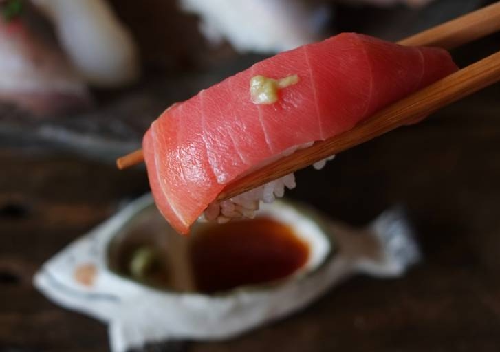 お寿司に欠かせないワサビは清流でしか育ちません