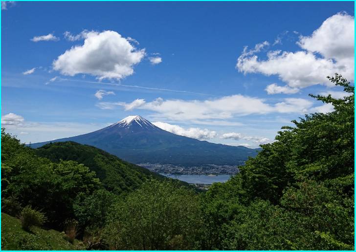 御坂峠から見える絶景（富士山）