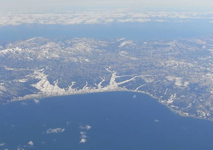 北海道の渡島半島、青森県に一番近い左下付け根にある半島です