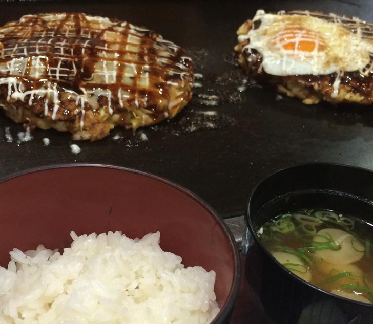 大阪のミラクル「お好み焼き定食」が『県索しちゃいました』で紹介