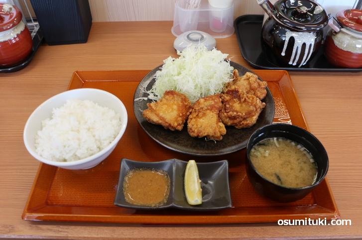 から好し定食(唐揚げ定食)