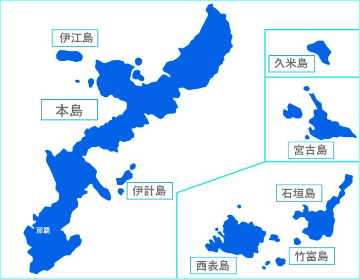 黄金芋の名産地「伊計島」は沖縄の中ほどにある島