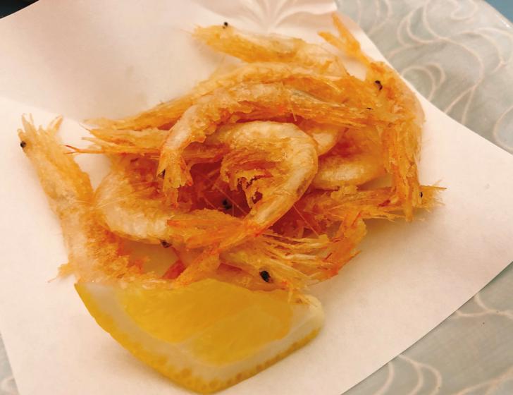 全国の居酒屋でも今はよく食べられる富山産白海老の天ぷら