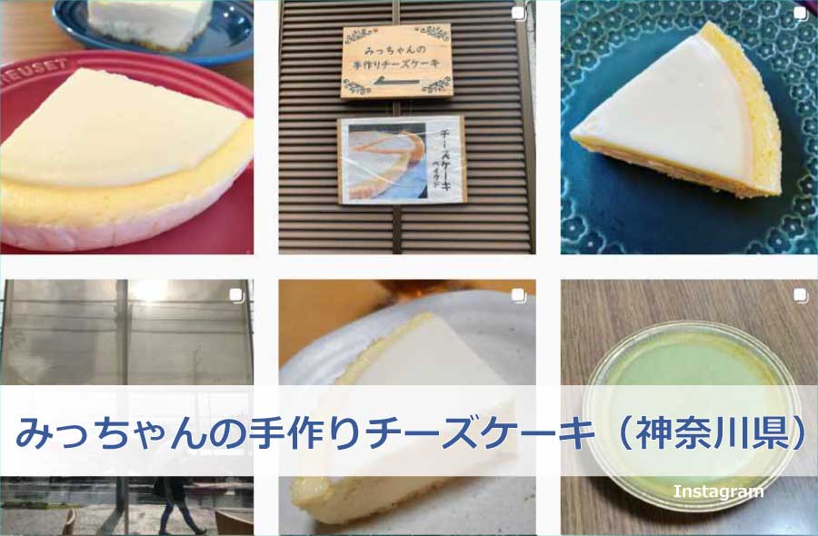みっちゃんの手作りチーズケーキ（神奈川県）