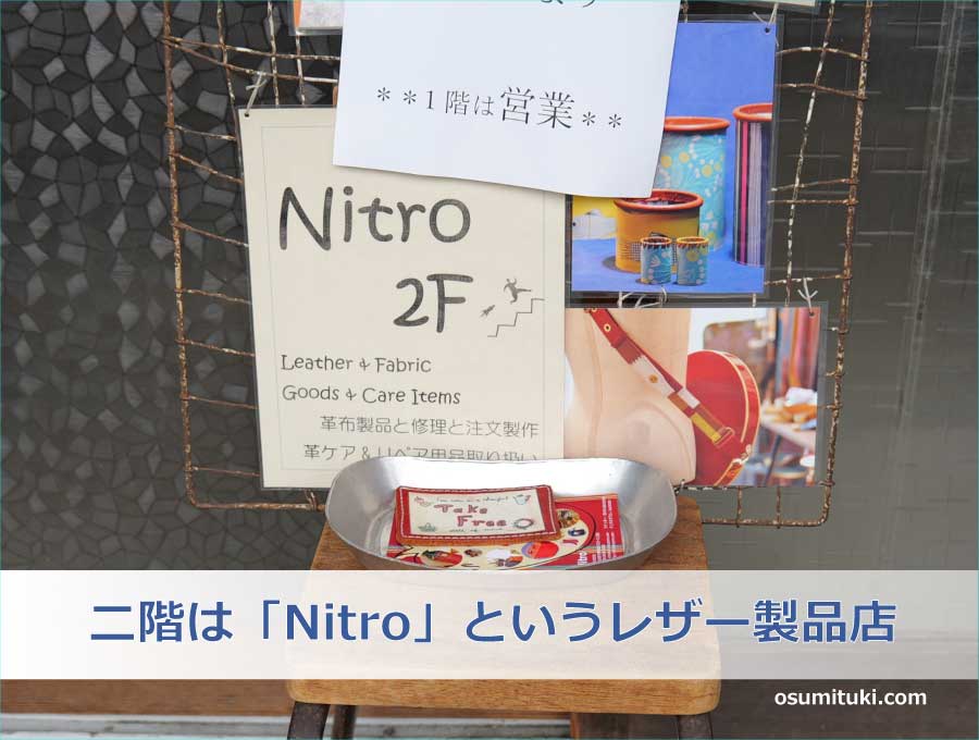 二階は「Nitro」というレザー製品