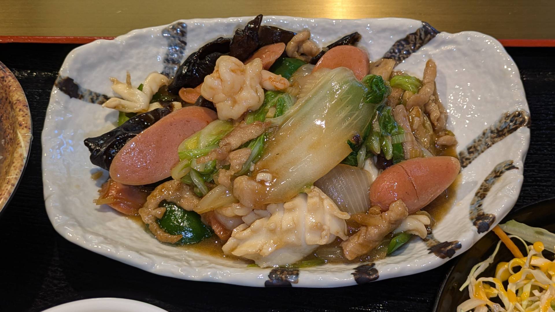 色々入って美味しい八宝菜