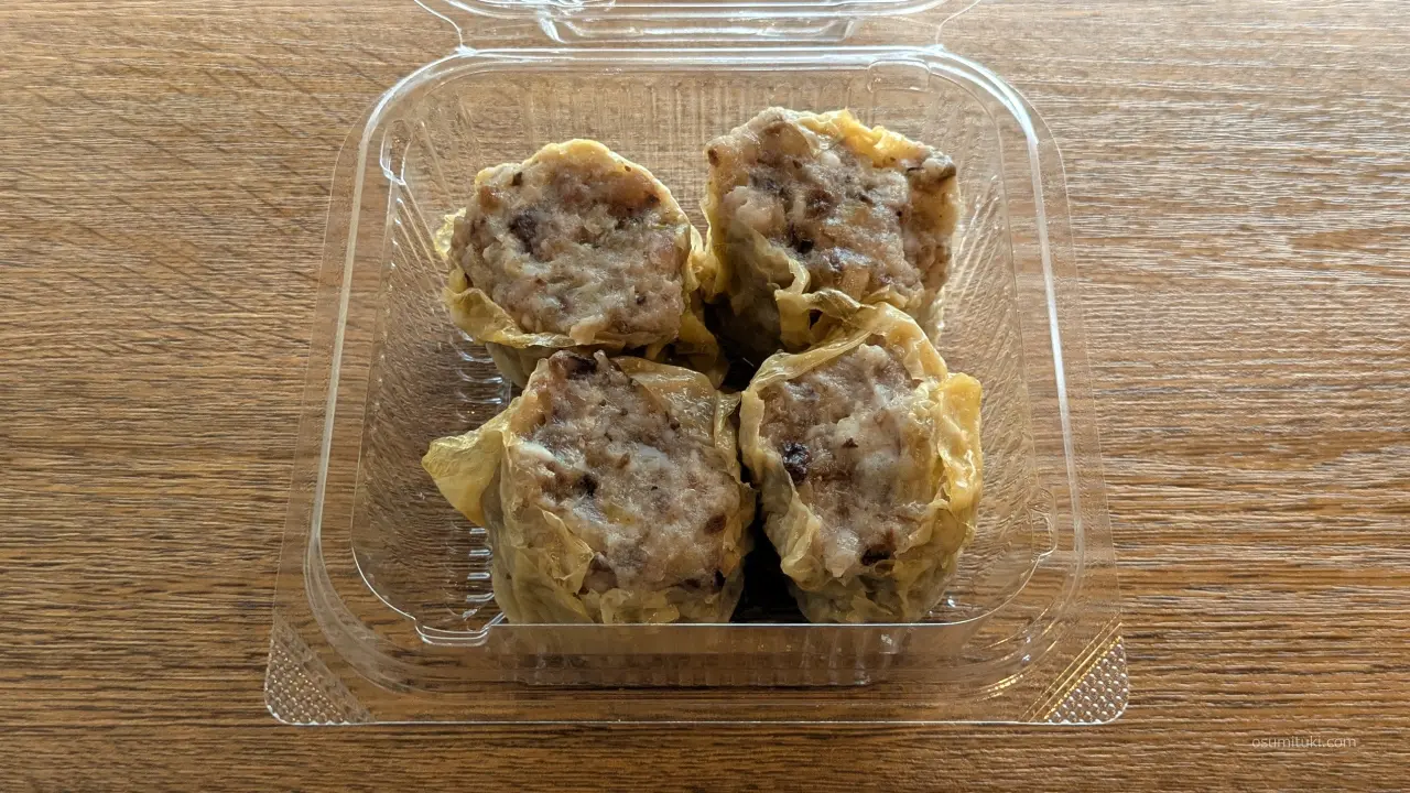 京都食材の焼売が珍しい