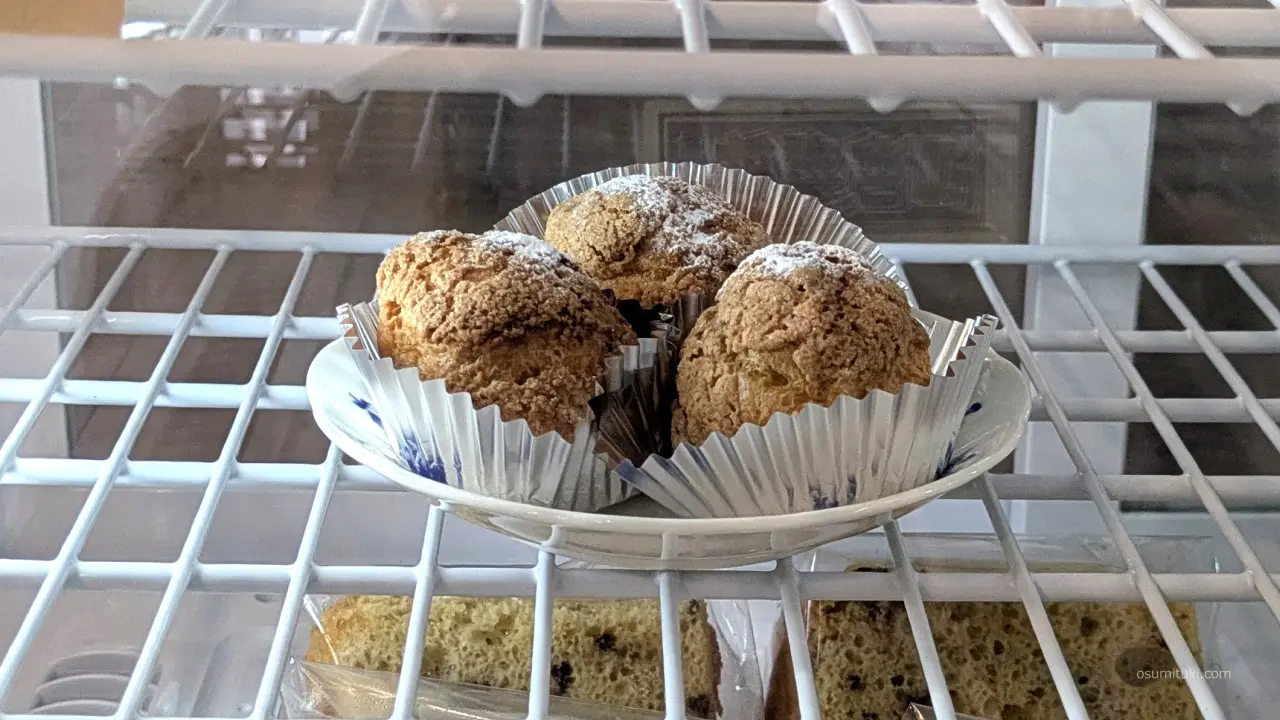 おすすめはシュークリーム