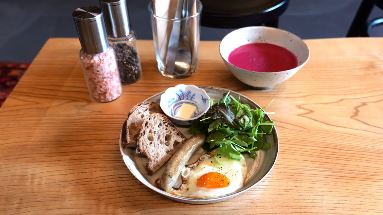 こだわり食材のモーニング