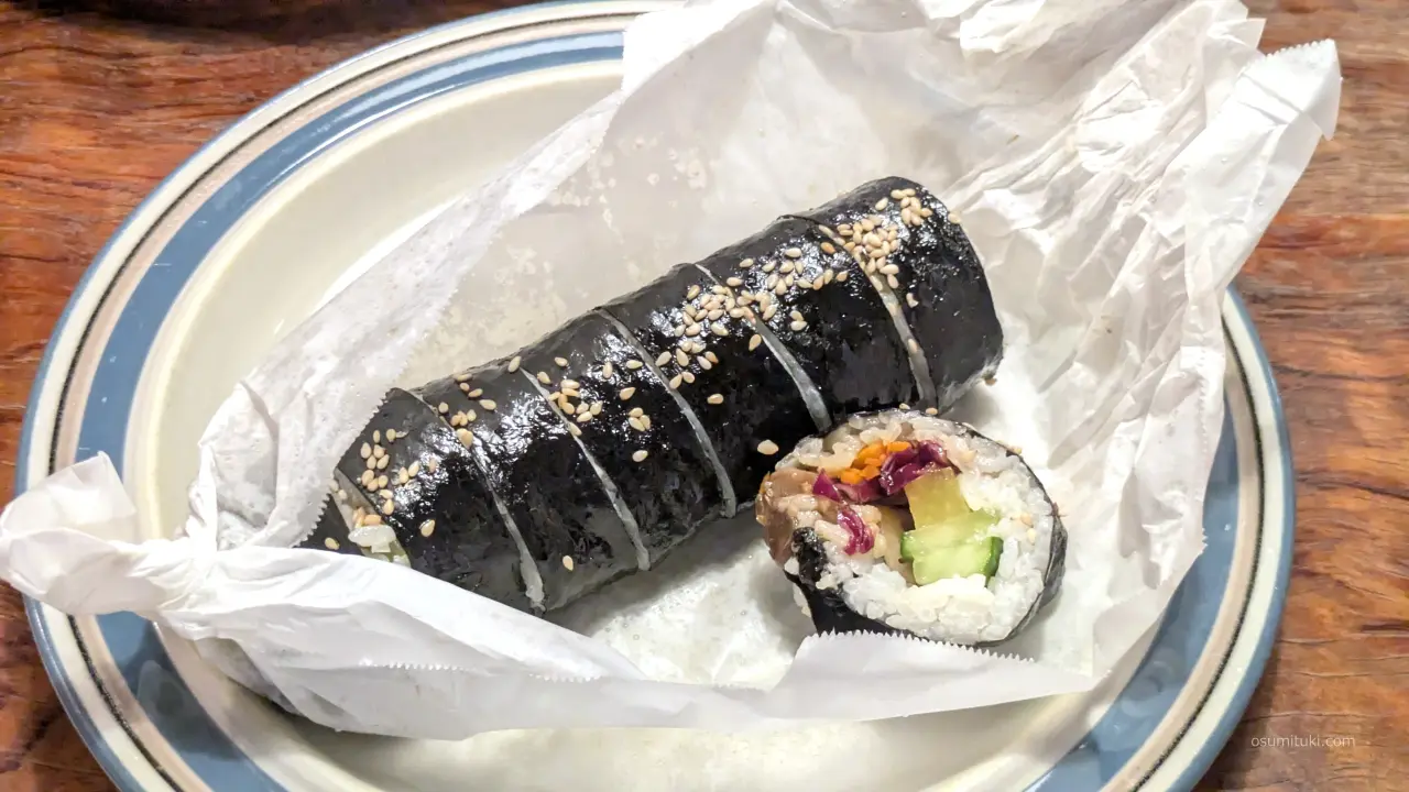 キンパはアッサリした味付け