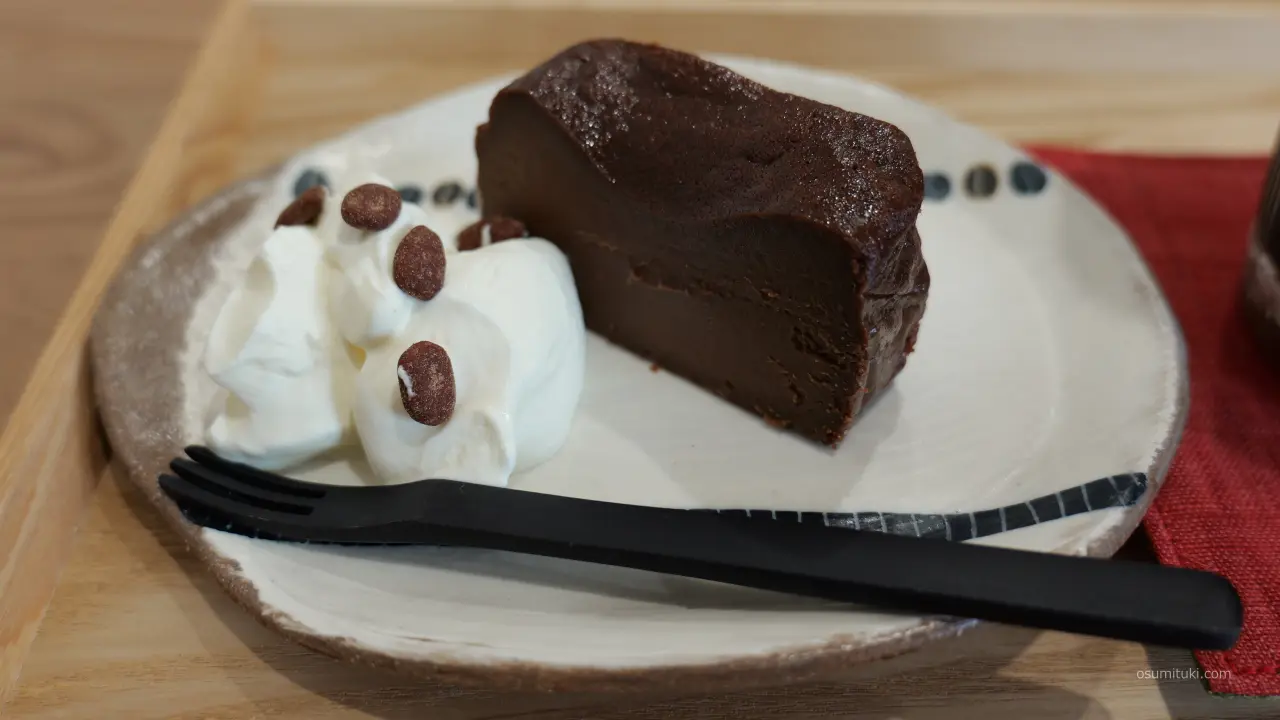 チョコレートがめっちゃ濃厚で甘い!