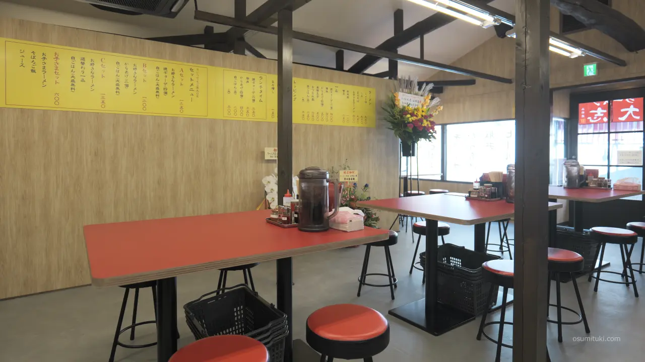 新店オープン時の店内(内観)